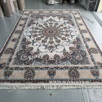 Восточный Ковер Для Гостиной Медальон Дизайн 30305